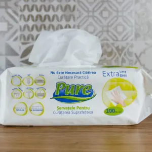 Ściereczki neutralne Pure 100szt